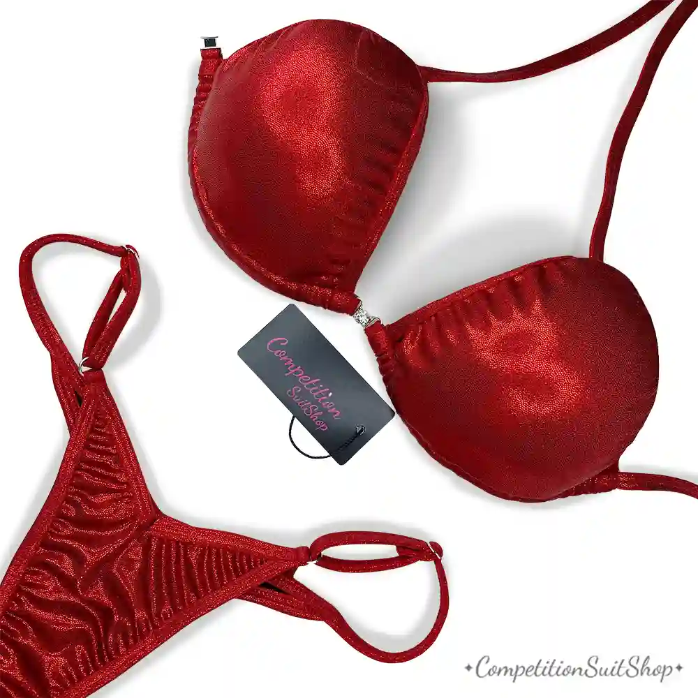 Blazing Red NY Practice bikini